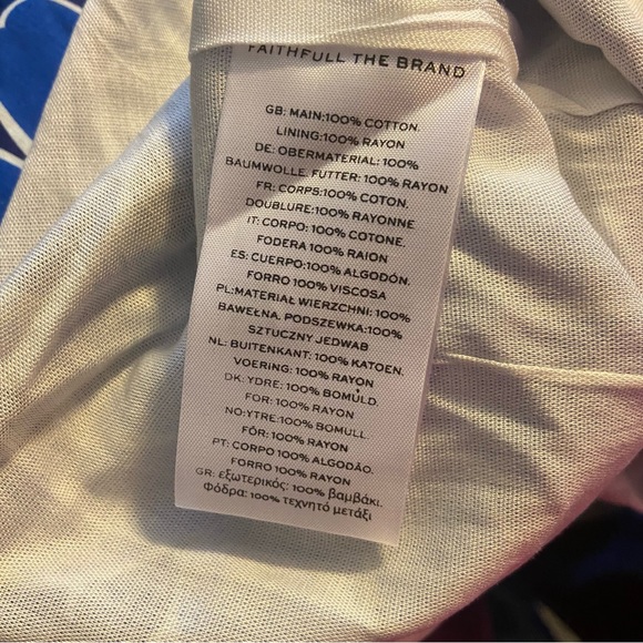 Faithfull the Brand Adalyn Floral Cotton Midi-Dress, MULTIPLE -- NWT - Picture 12 of 15